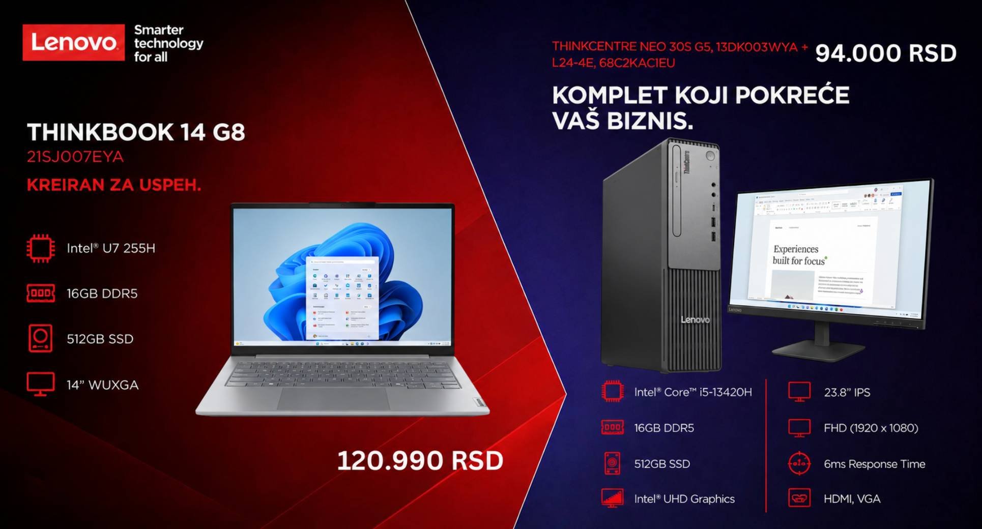 Desk Lenovo Promo