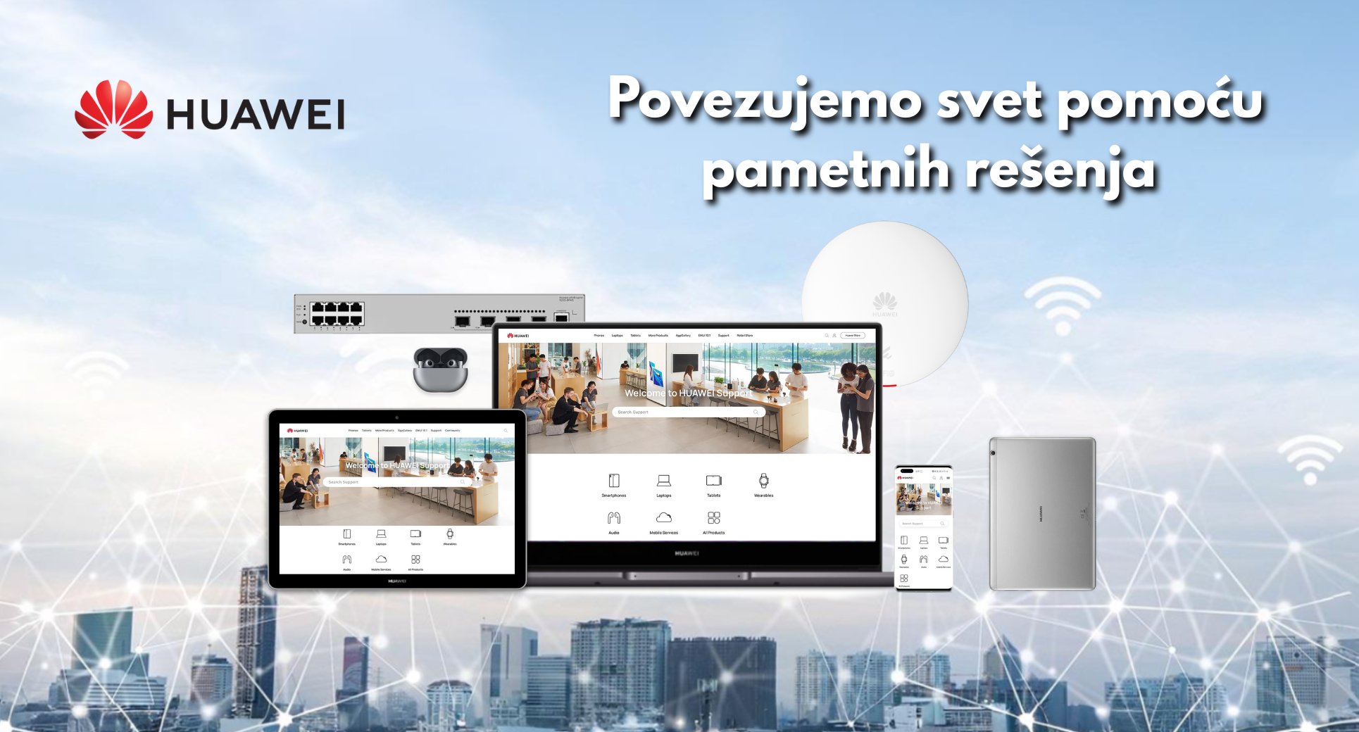 Huawei desk