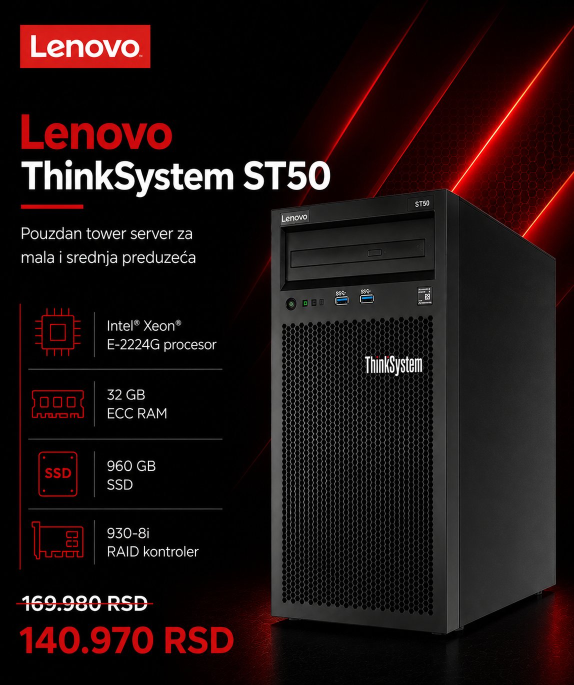 ThinkSystem ST50 mob