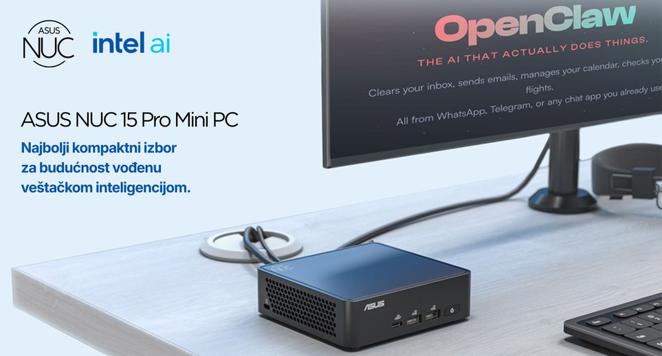 asus nuc desk