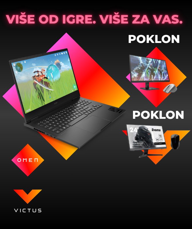 gejming laptopovi i poklon mob