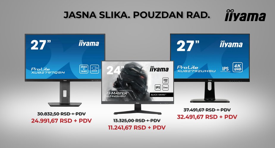 iiyama monitori desk