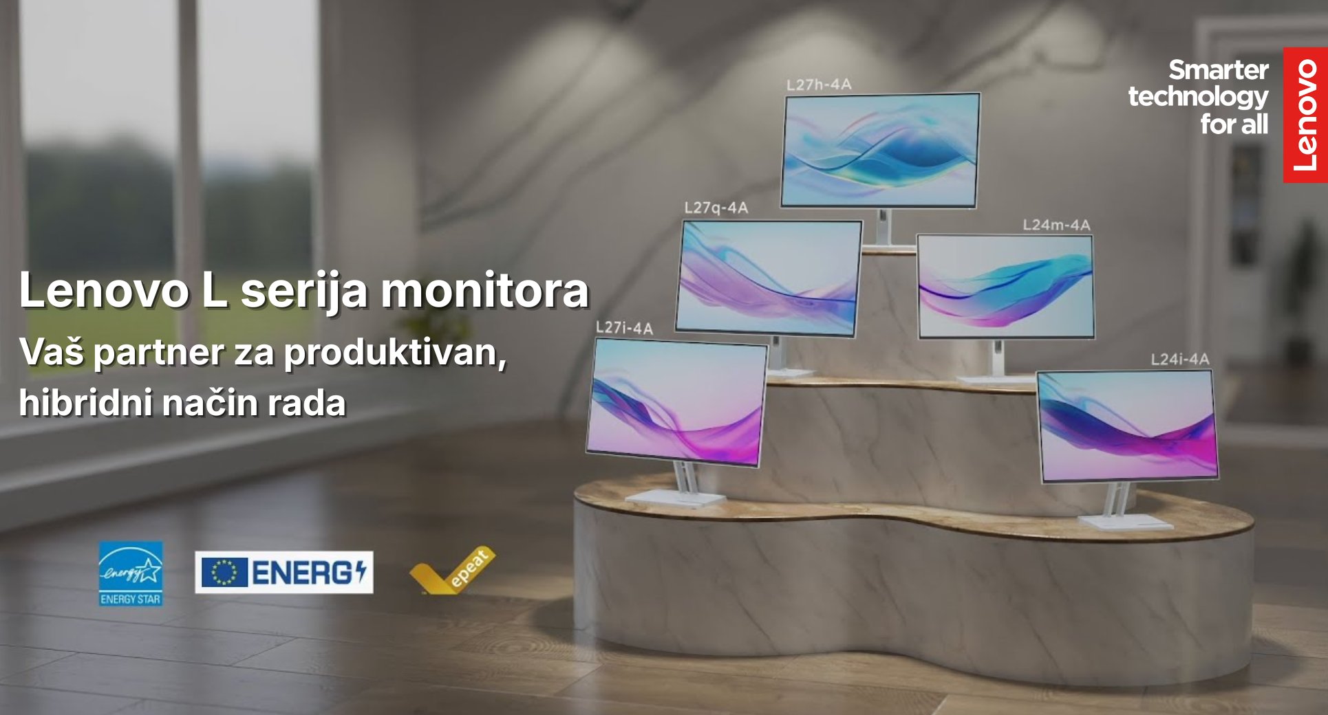 lenovo L monitori desk
