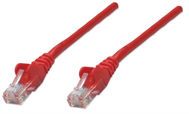 Intellinet Kabl Intellinet Patch, Cat6, cert, S/FTP, 0.5m, crveni