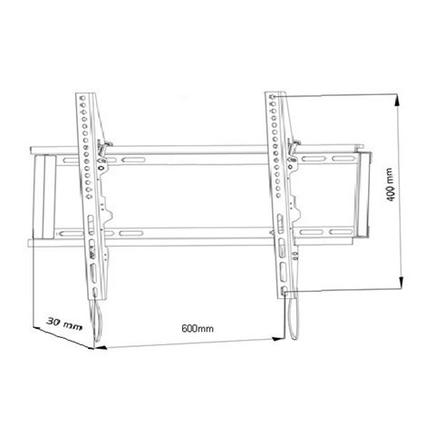 TV NOSAČ XT05 Nagibni 32"-75"