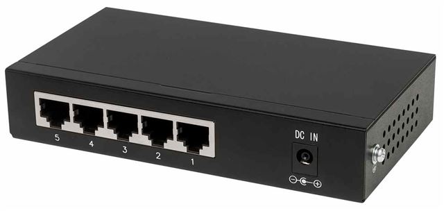 Intellinet 5-Port Gigabit Ethernet PoE+ 60W