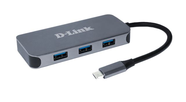 D-Link D-Link 6-in-1 USB-C Hub HDMI/Gb Ethernet/napajanje DUB-2335