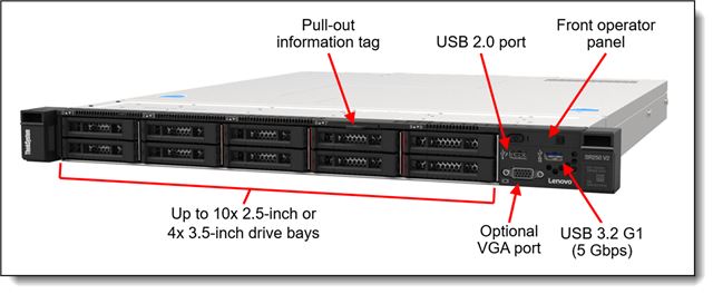 Lenovo SR630 V2 4314 32GB 8 SAS/SATA 930-8i 1100W Tit