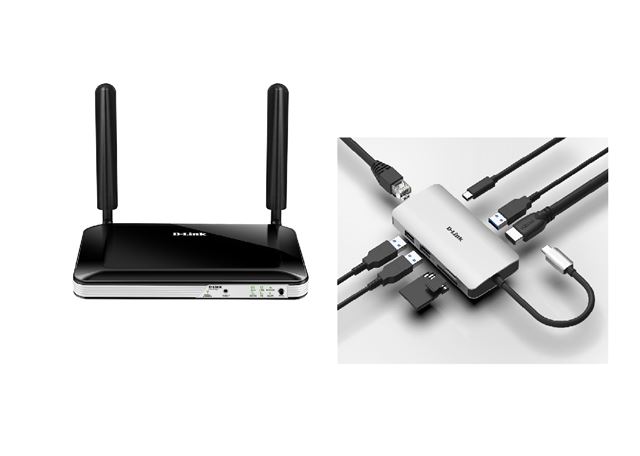 D-Link D-Link Router 4G LTE Wi-Fi DWR-921/E + DUB-M810