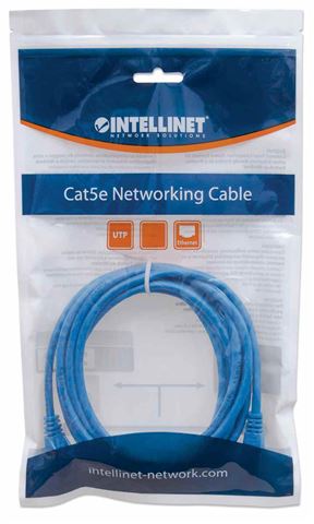 Intellinet Kabl Intellinet Patch, Cat6 compatible, U/UTP, 1.5 m, plavi 342582