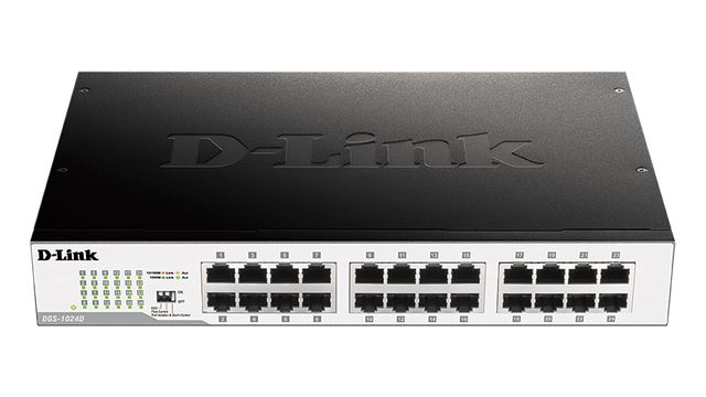 D-Link D-Link Switch 24‑Port Gb neupravljiv Desktop DGS-1024D/E