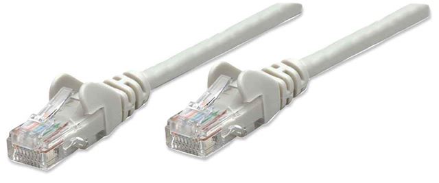 Intellinet Kabl Intellinet Patch, Cat6 compatible, U/UTP, 7.5m, sivi 336758