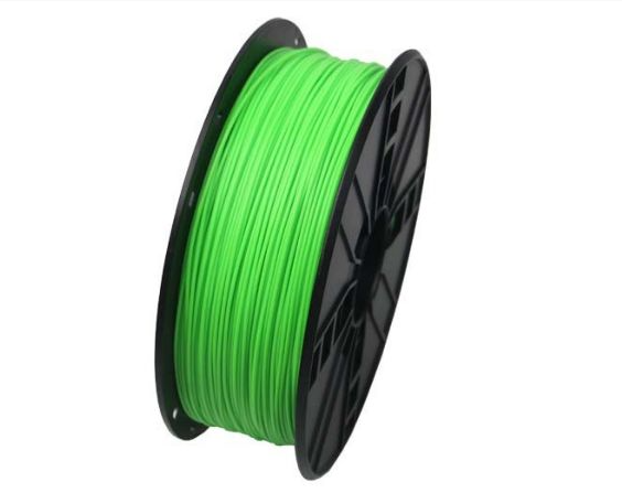 Gembird  PLA Filament za 3D printer 1.75mm, kotur 1KG Fluoroscentno-zelena