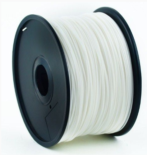 Gembird  ABS Filament za 3D printer 1.75mm, kotur 1KG Bela