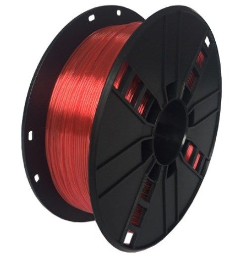Gembird PETG Filament za 3D printer 1.75mm, kotur 1KG Crvena