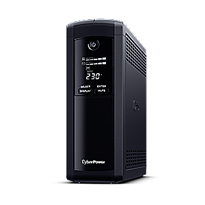 CyberPower UPS 1200VA/720W, line-int., Euro, desktop,VP1200EILCD