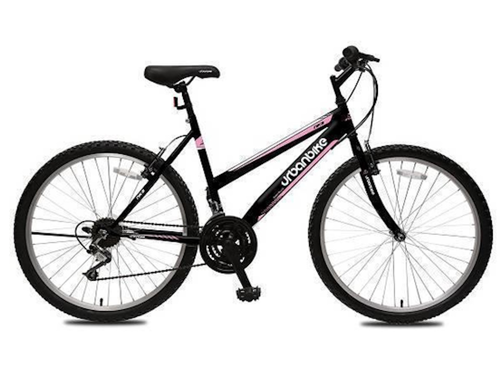 MTB Bicikl Urbanbike Nika 26" crno-roze