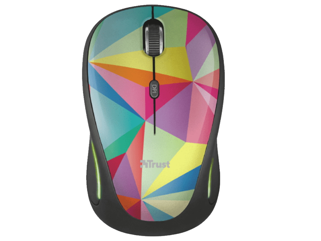 Trust YVI FX Geometrics Wireless Mouse, 22337