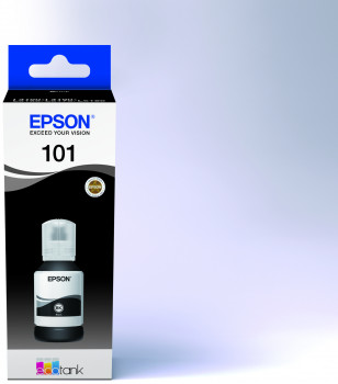 EPSON 101 EcoTank Black ink bottle, C13T03V14A