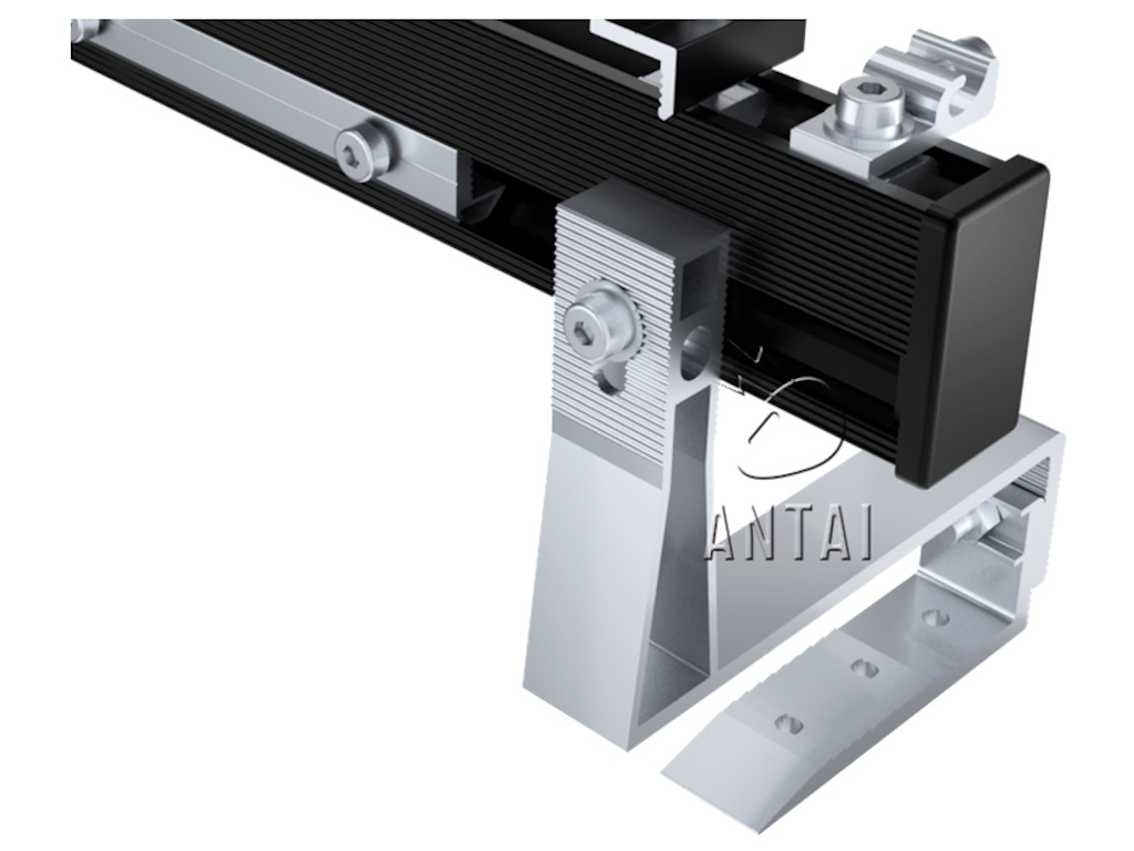 Antai Konstrukcije za SE ANTAI za krovove od crepa, ALU kuka, set za 1 panel