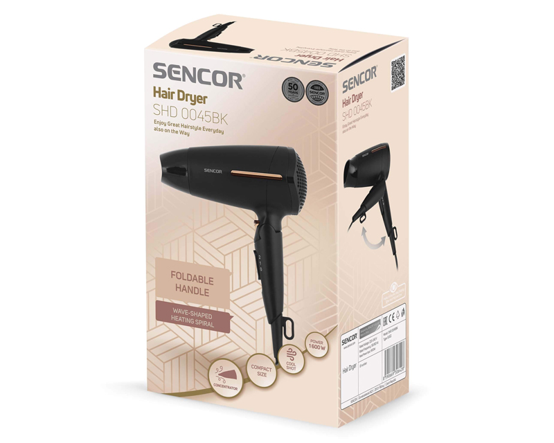 Sencor SHD 0045BK fen