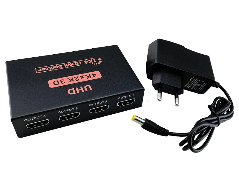 E-Green 2.0 HDMI spliter 4x out 1x in 4K x 2K