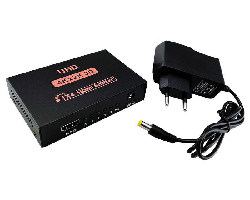 E-Green 2.0 HDMI spliter 4x out 1x in 4K x 2K