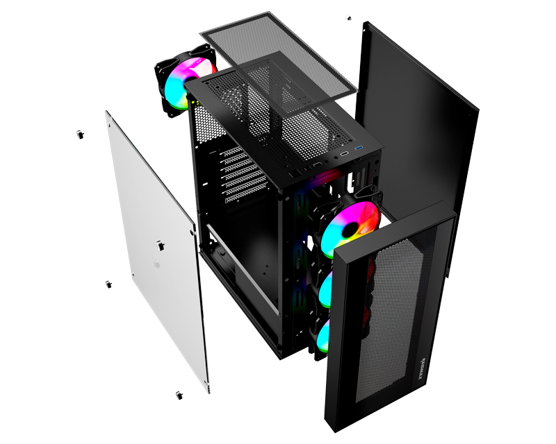 Kućište V100 w/ PSU 650XTB OEM (V100TBS /650XTB)