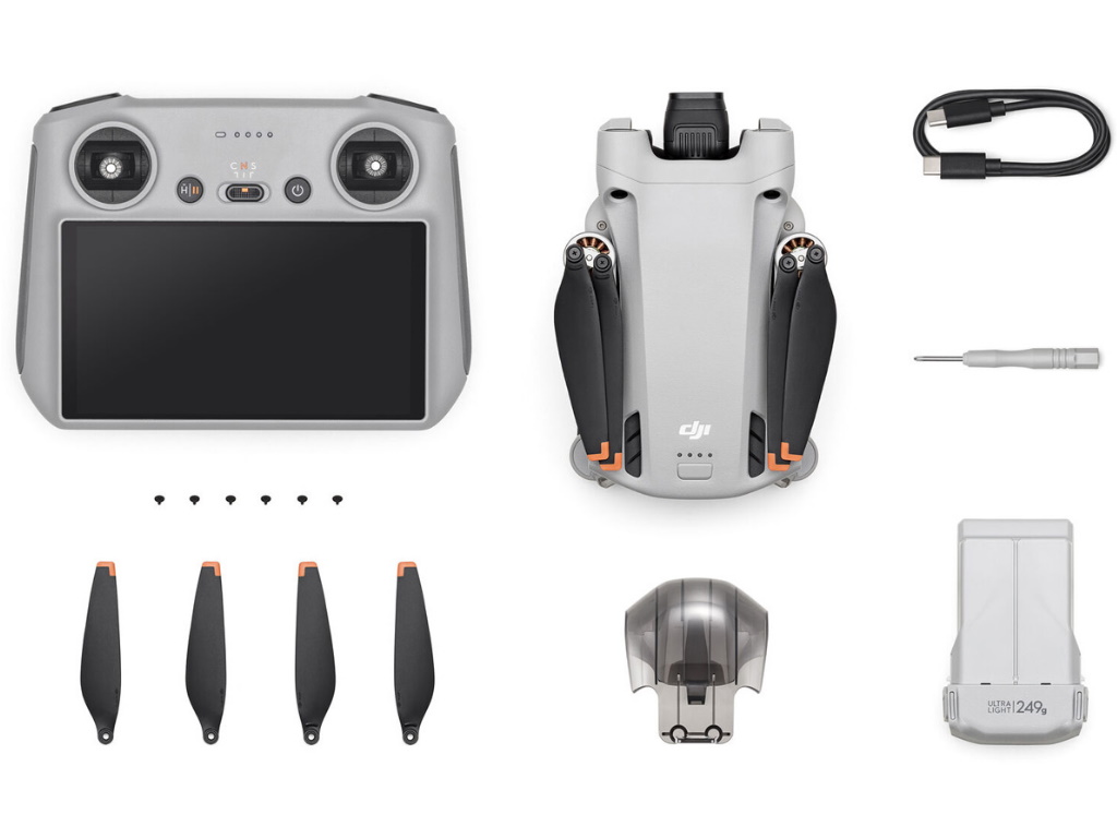 DJI Dron Mini 3 Fly More Combo RC (remote controller with screen)