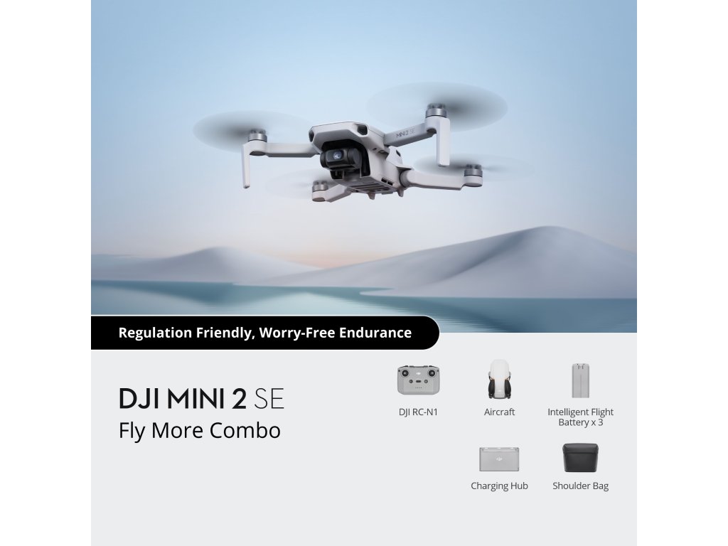 DJI Dron Mini 2 SE  Fly More Combo NEW