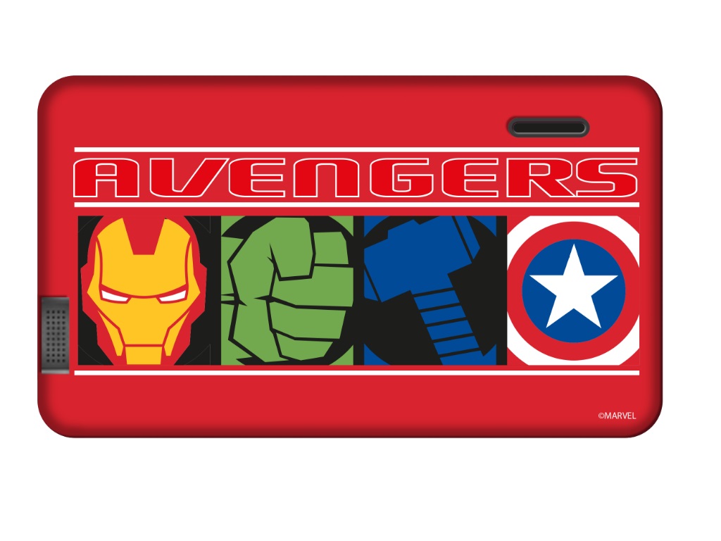 ESTAR Themed Avengers 7399 HD 7"/crvena