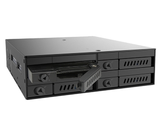 Chieftec CMR-425 4 x 2.5" SATA crna fioka za hard disk