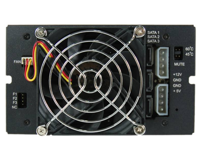 Chieftec CMR-2131SAS 2 x 5.25" SATA crna fioka za hard disk