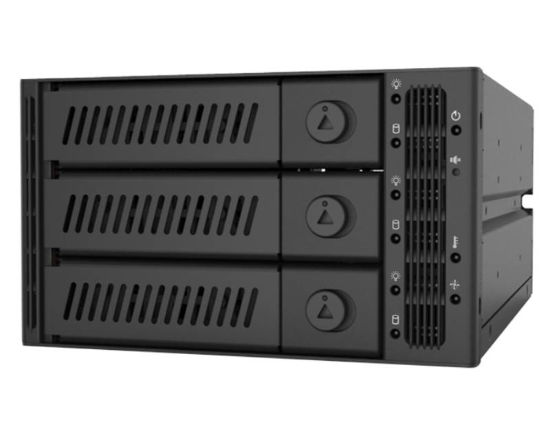 Chieftec CMR-2131SAS 2 x 5.25" SATA crna fioka za hard disk