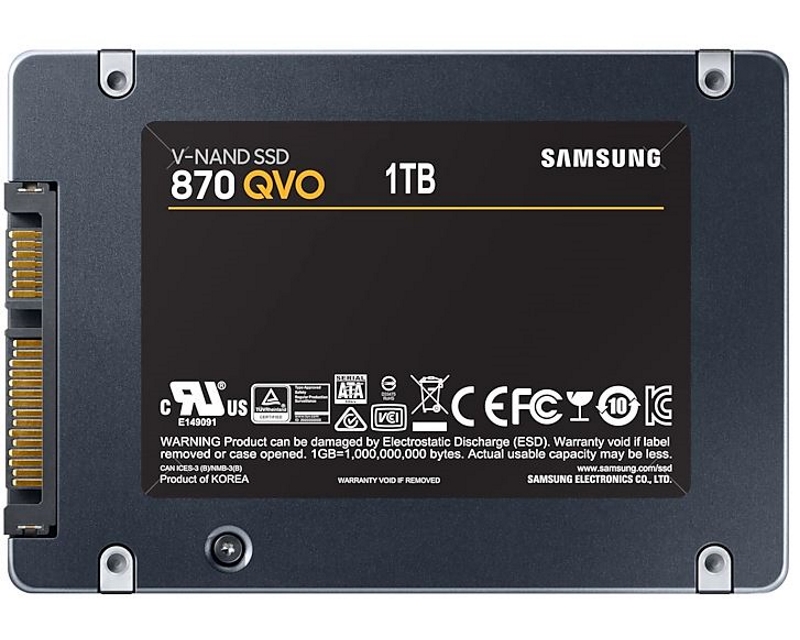 Samsung 870 QVO 1TB SSD, MZ-77Q1T0BW