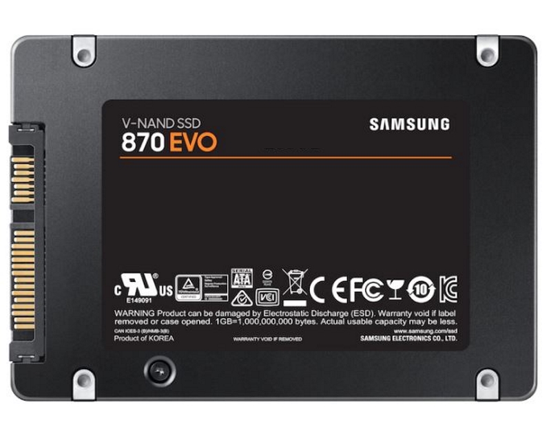 Samsung 870 EVO 1TB SSD, MZ-77E1T0B