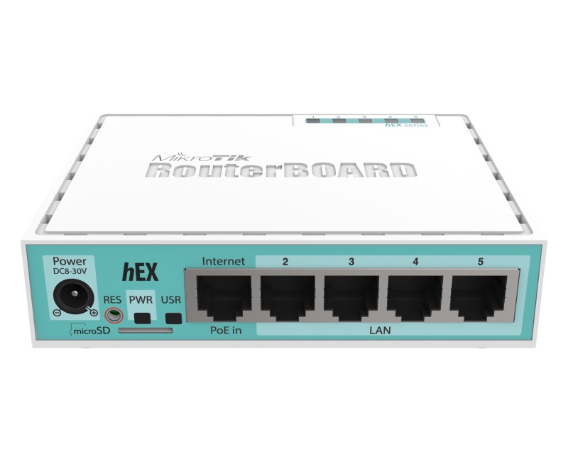 Mikrotik (RB750Gr3) Gigabit heX, RouterOS L4, ruter