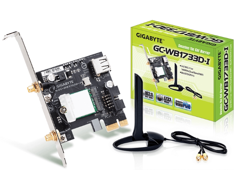 Gigabyte GC-WB1733D-I rev. 1.0 bluetooth + wireless card mrežna karta