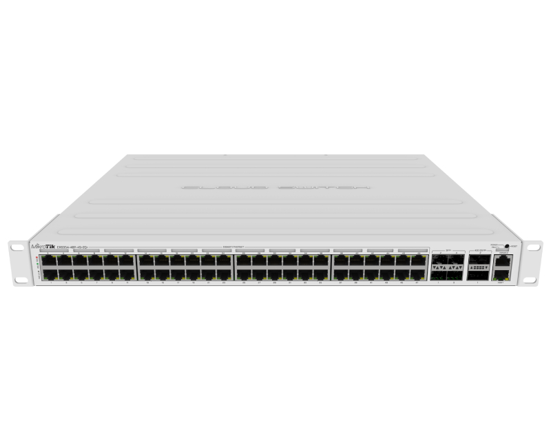 Mikrotik (CRS354-48P-4S+2Q+RM) RouterOS 5L switch