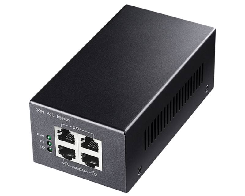 CUDY POE220 2 Channel 30W Gigabit PoE+/PoE Injector