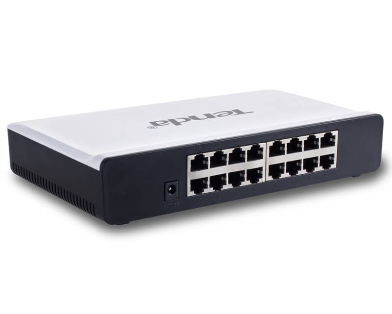 TENDA S16 16-Port 10/100 Desktop Switch