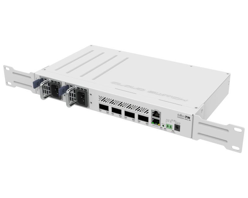 Mikrotik (CRS504-4XQ-IN) CRS504, RouterOS L5, cloud ruter switch