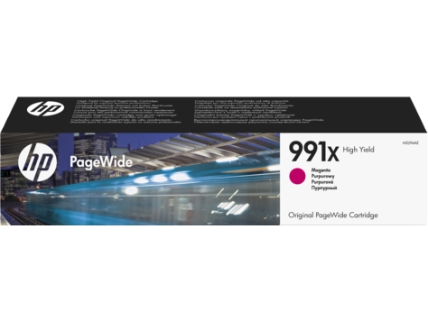 HP 991X High Yield Magenta Original PageWide Cartridge, M0J94AE