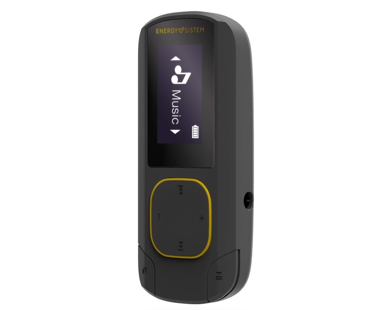 MP3 16GB Clip Bluetooth Sport Amber player žuti