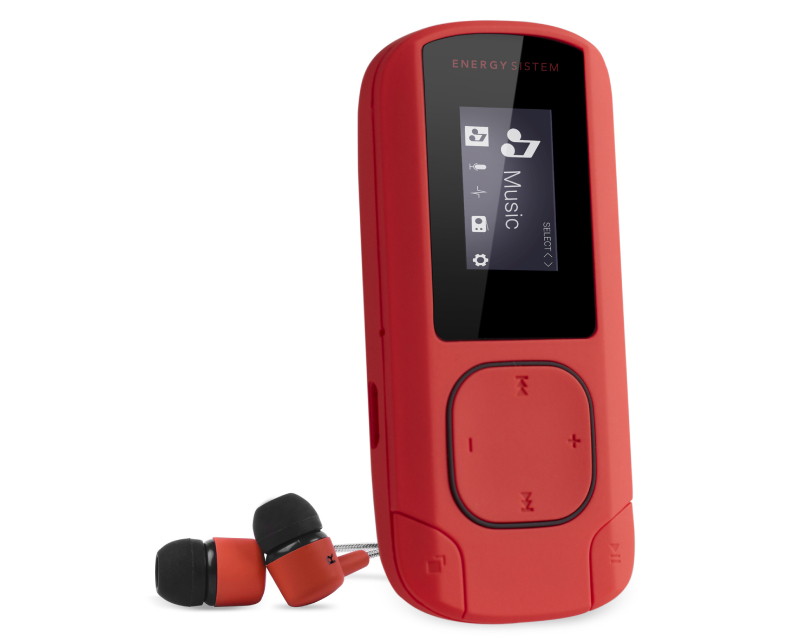 MP3 Clip Coral 8GB player crveni