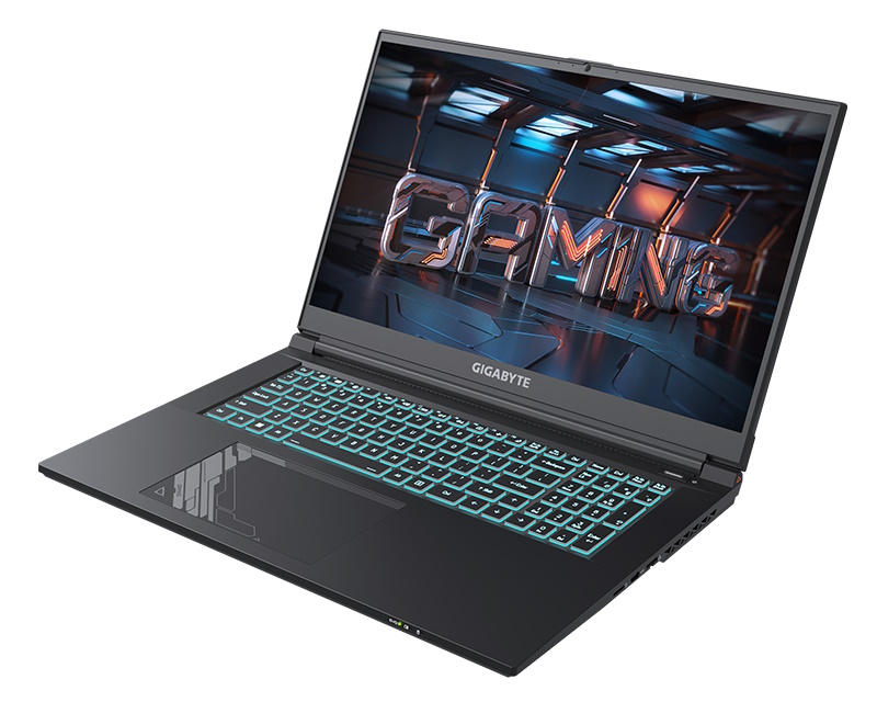 GIGABYTE G7 MF gaming laptop 17.3", i5-12500H, 16GB, 512GB, RTX 4050 6GB, DOS