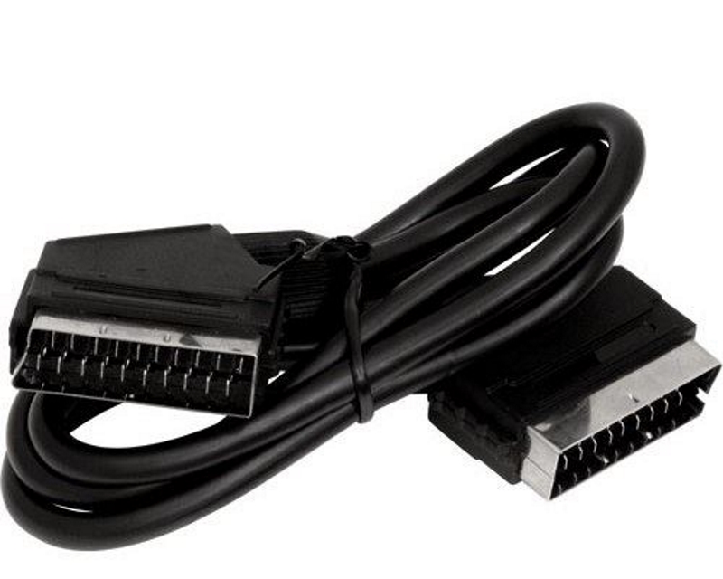 E-Green Kabl Scart M/M 1.5m crni