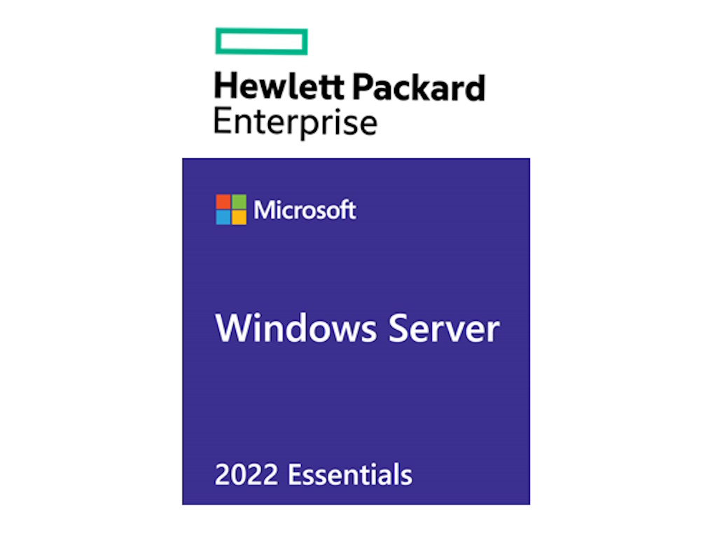 HPE Licenca HPE Windows Server 2022 / Essentials edition / 1 CPU (10 Core) / Reseller Option Kit