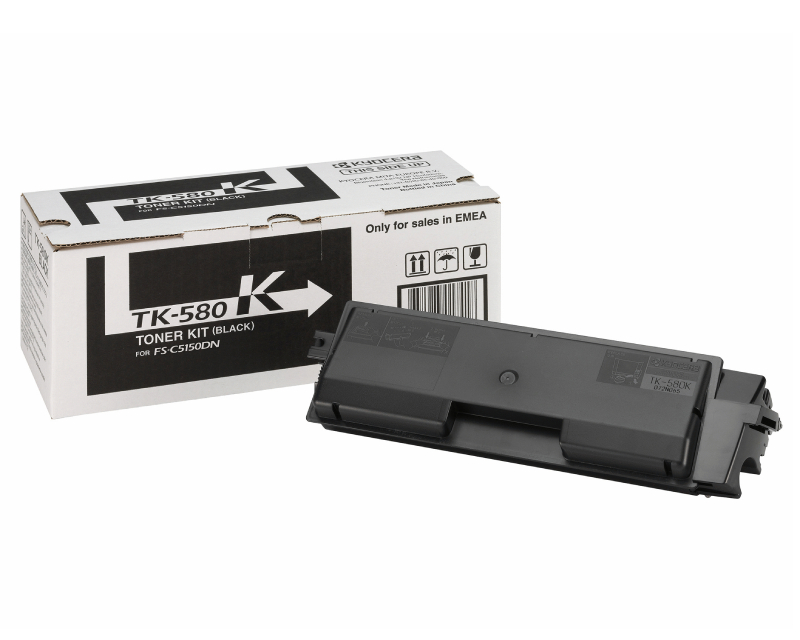 Kyocera Toner Black Cartridge, TK-580K