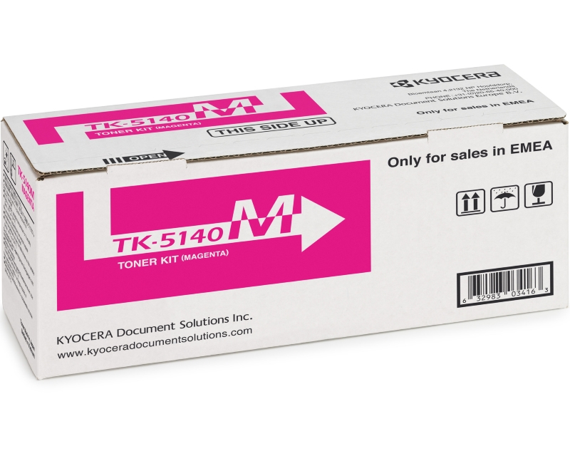 Kyocera Toner Magenta Cartridge, TK-5140M